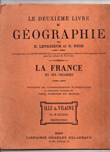 Levasseur niox geografia - niox,